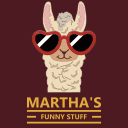Martha's Funny Stuff Logo
